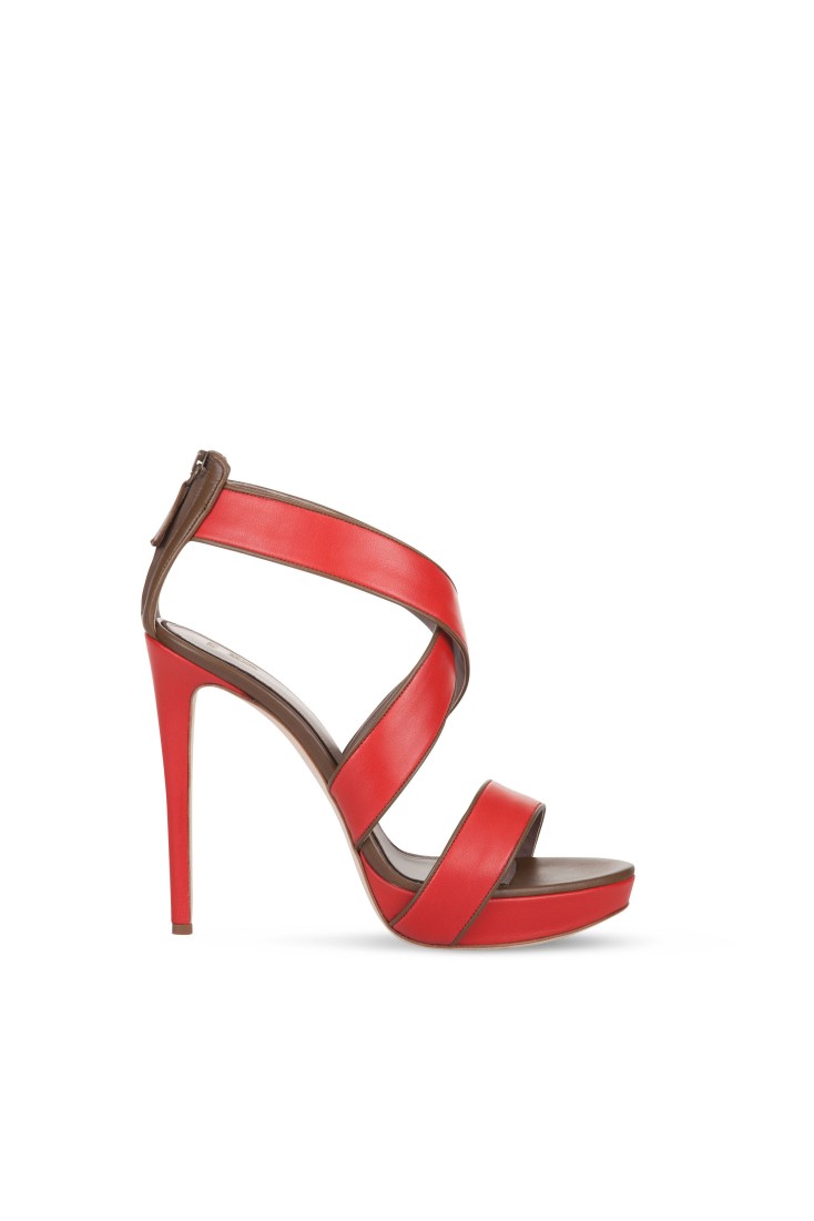 AYA RED photo - buy Italian exclusive shoes in the «J.E.M» online store