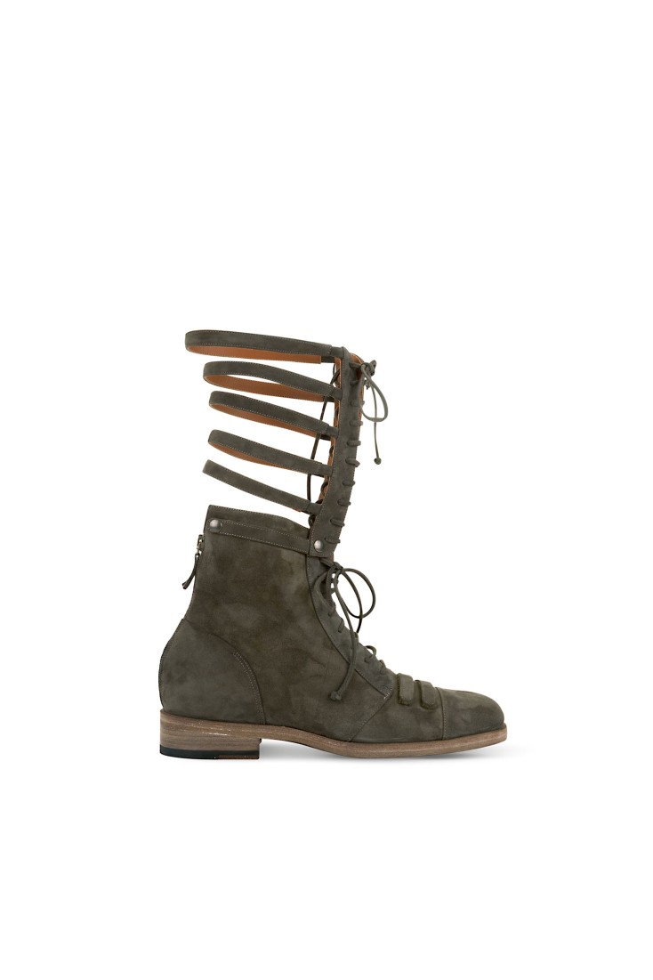 CHARLIE KHAKI photo - buy Italian exclusive shoes in the «J.E.M» online store