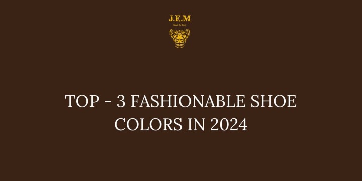 TOP 3 fashionable shoe colors in 2024